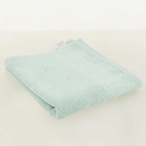 Полотенце махровое 60х100см LUCKY бордюр розы бирюзовое 100% хлопок 000000000001208943