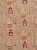 Крафт бумага Домики для сувенирной продукции в рулонах, с полноцветным декоративным рисунком, плотность 78 г/м2 / 70х100см арт.80912 000000000001191358