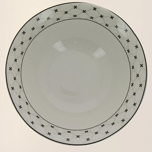 Салатник 650мл ПОСУДА №3205 сетка фарфор 000000000001177540