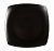 Тарелка обеденная 27см NINGBO квадратная черный глазурованная керамика 000000000001213889
