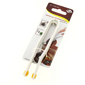 Щипцы для декорирования 15см полипропилен, силикон VL80-261. Изготовлено из пластмассы (полипропилен, силикон). 000000000001190143