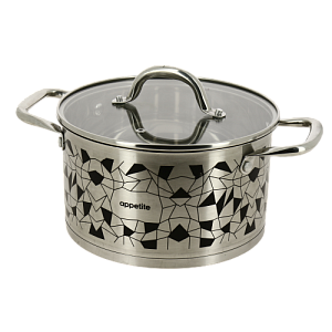 Кастрюля 4,6л APPETITE Enigma нержавеющая сталь GS04463 000000000001192623