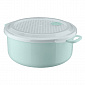Емкость для холодильника и микроволновой печи 1,8л PHIBO светло-голубой пластик