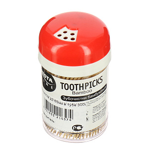 Зубочистка в тубе Resta Line, 300 шт. 000000000001146116