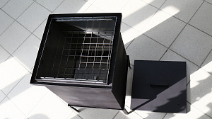 Стационарная коптильня Grifon, 45.4x45.4x56 см 000000000001038395