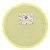Салфетка сервировочная D35см LUCKY с бахромой желтая 60% полипропилен 40% полиэстер 000000000001208928