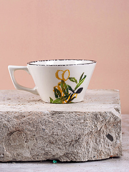 Кружка 180мл CERA TALE Оливки глазурованная керамика 000000000001210410