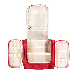 Косметичка дорожная 25x21x10см LUCKY красный полиэстер 000000000001191725