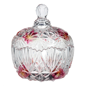 Ваза с крышкой, 12.5 см 000000000001153737