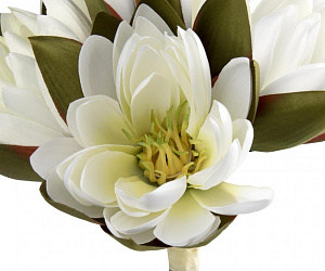 Цветок искусственный "Кувшинка" 5цветов 22см R010766 000000000001196724