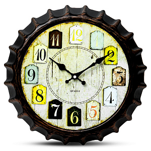 Часы настенные 30,2х30,2х4см GUTERWAHI круглые Прованс 000000000001213650