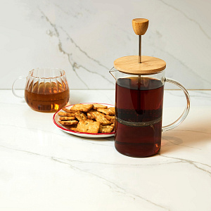 Френч-пресс 1л GARBO GLASSWARE боросиликатное стекло 000000000001217859