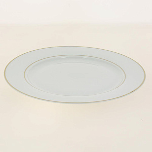 TUDOR Тарелка обеденная 26,5см с золотым кантом,TUM10500G 000000000001193735
