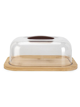 Хлебница 24х19см акрил/бамбук 000000000001228317