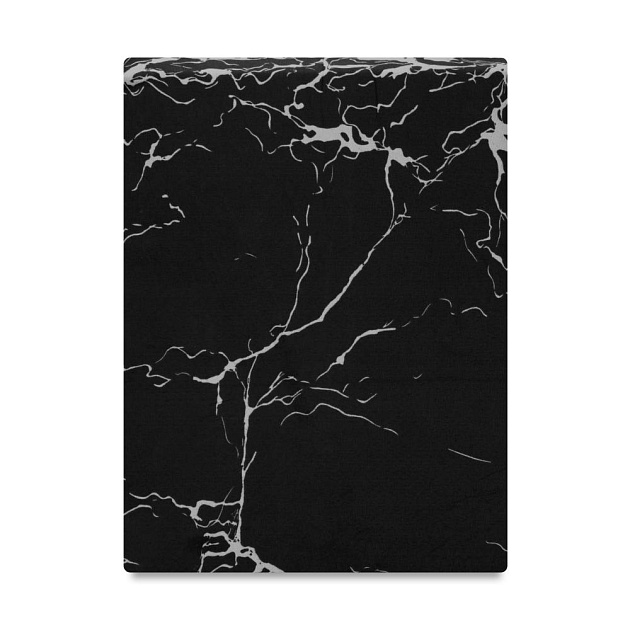 Комплект постельного белья 2,0сп СОФТИ (пододеяльник 180х218см, простыня 182х220см, наволочка 70х70см-2шт) Мрамор черный полиэстер/хлопок 000000000001226155