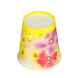 Набор одноразовых стаканов Вальс цветов Европак Трейд, 250мл, 6 шт. 000000000001144342