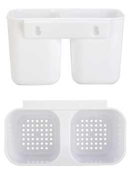 Сушилка для посуды 43х23х11,5см белый хромированное железо/полипропилен 000000000001229353