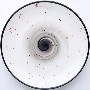 Тарелка десертная 19см TULU PORSELEN Galaxy milky/bordeaux фарфор 000000000001212279