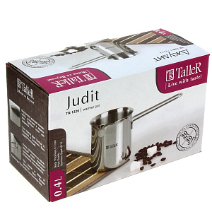 Турка 400мл TALLER Джудит зеркальная полировка нержавеющая сталь 000000000001009772