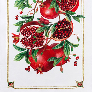 Дорожка на стол "Гранаты" 40*146 см, 100% хл, саржа 190гр/м2 4026192 000000000001185454