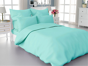 Пододеяльник DE'NASTIA твилл 150х215см мятный 100%Хлопок C010677 000000000001178316