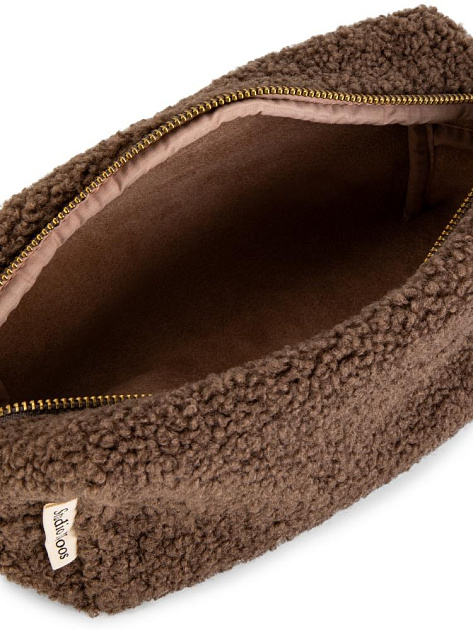 Косметичка 20х12х10см плюшевая ST полиэстер 000000000001230460