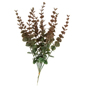 Цветок искусственный Эвкалипт 34см темно-зелёный 000000000001218432