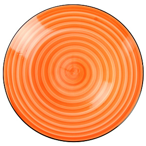 Обеденная тарелка Оранжевая Matissa, 27 см 000000000001115864