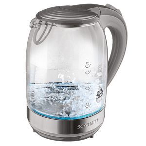Чайник "Scarlett" стекло, мощность 2200Вт, объем 1.7л, дисковый нагр. элементSC-EK27G64 000000000001192829