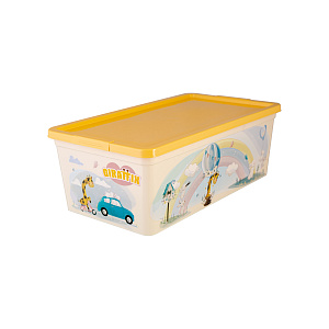 Коробка 5,5л ПОЛИМЕРБЫТ Giraffix пластик 000000000001213076