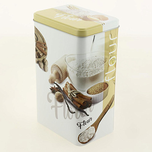 Банка для сыпучих продуктов 2,7л НОВЫЙ АРГУМЕНТ Микс Мука Макароны Рис Мюсли мет 000000000001105551