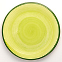 Тарелка десертная 19см CERA TALE Lime Green керамика глазурованная 000000000001210089