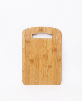 Доска разделочная 28х18х1см BRAVO с ручкой бамбук 000000000001169796