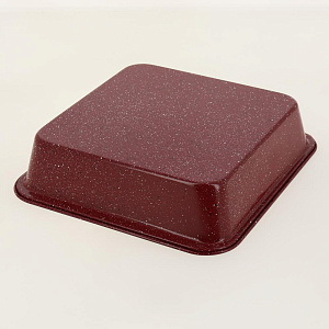 Противень квадратный 23x22x5 Raspberry с а/п,Легко моется, равномерно распределяет тепло, можно использовать без масла,RBWP-024 000000000001190601