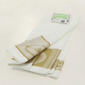 Полотенце кухонное 50х70см ВОТЕКС Фрукты в ассортименте 100% хлопок 000000000001206848