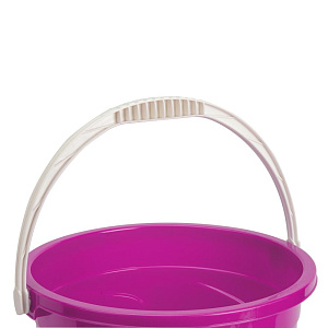 Ведро 10л с крышкой в ассортименте полиэтилен 000000000001226278