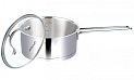 Ковш из нержавеющей стали со стеклянной крышкой 1,5л PASSION Moulin Villa CSP-015 000000000001198320