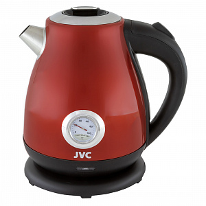 Чайник электрический 1,7л JVC мощность 2200Вт красный нержавеющая сталь 000000000001217985