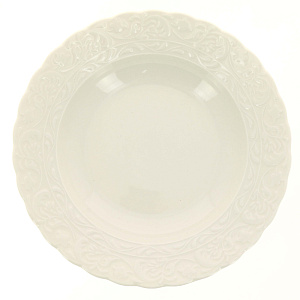 BASAK Тарелка суповая 22см недекорированная костяной фарфор BNBSK22CK00 000000000001189449