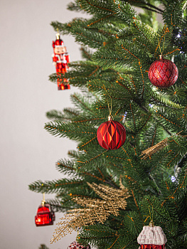 Декоративное украшение Набор для ели 6см 12шт MANDARIN полистирол 000000000001209381