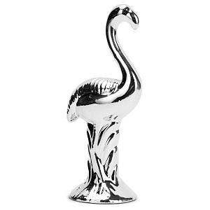 Фигура декоративная 12см Фламинго золото/серебро/розовое золото керамика 000000000001210785