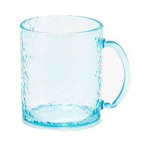 Кружка 280мл GARBO GLASS Рифленая цветная стекло 000000000001218849