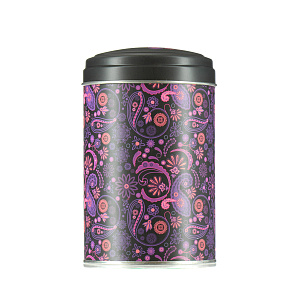 Банка для сыпучих продуктов 1,1л НОВЫЙ АРГУМЕНТ Бута лиловая жестяная 000000000001102871