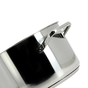 Кастрюля 6л Ария стеклянная крышка нержавеющая сталь 167579 000000000001140008