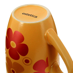 Набор кружек на подставке Анника Estetica, 360мл, керамика, 4 шт. 000000000001060058