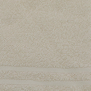 Полотенце махровое жаккард, 30х50 см, молочныйD100079 000000000001195780