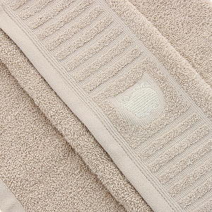 Полотенце DE'NASTIA 70х130см бежевый 100%Хлопок D000009 000000000001105031