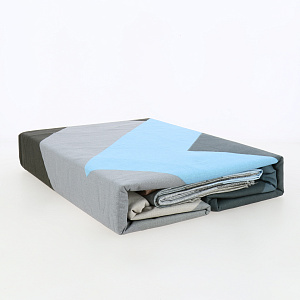 Комплект постельного белья 1,5-спальный LOVE&LIVE Ромб простынь 150х215см пододеяльник 145х215см наволочки 70х70см-2шт поплин 100% хлопок 000000000001202047