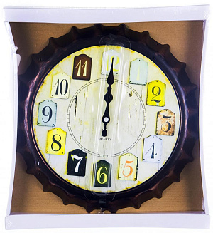 Часы настенные 30,2х30,2х4см GUTERWAHI круглые Прованс 000000000001213650