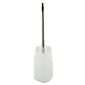 Щётка для унитаза DE'NASTIA трапеция белый пластик
